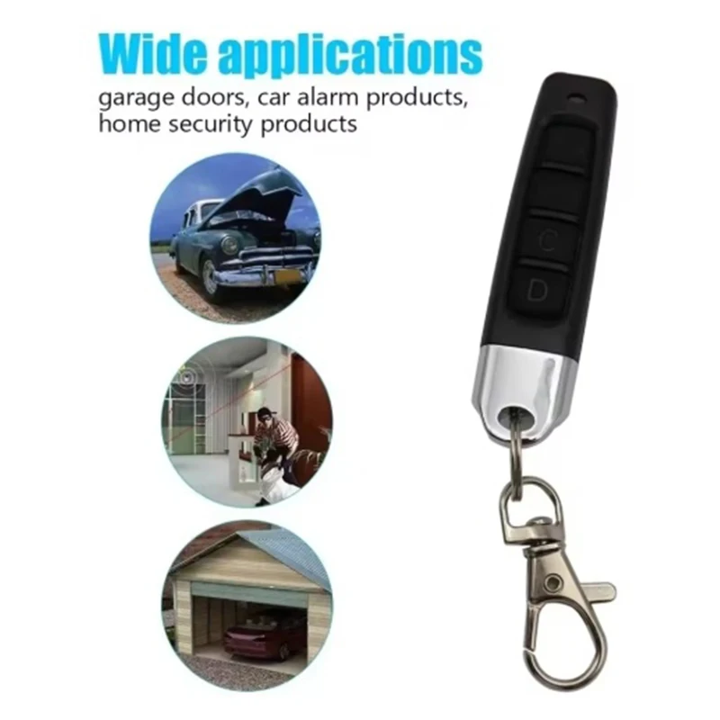 Mini Wireless 315MHz433MHz Remote Control Universal 4 Keys Copy Garage Remote Control Cloning Electric Gate Remote Controller
Mini Wireless 315MHz433MHz Remote Control Universal 4 Keys Copy Garage Remote Control Cloning Electric Gate Remote Controller