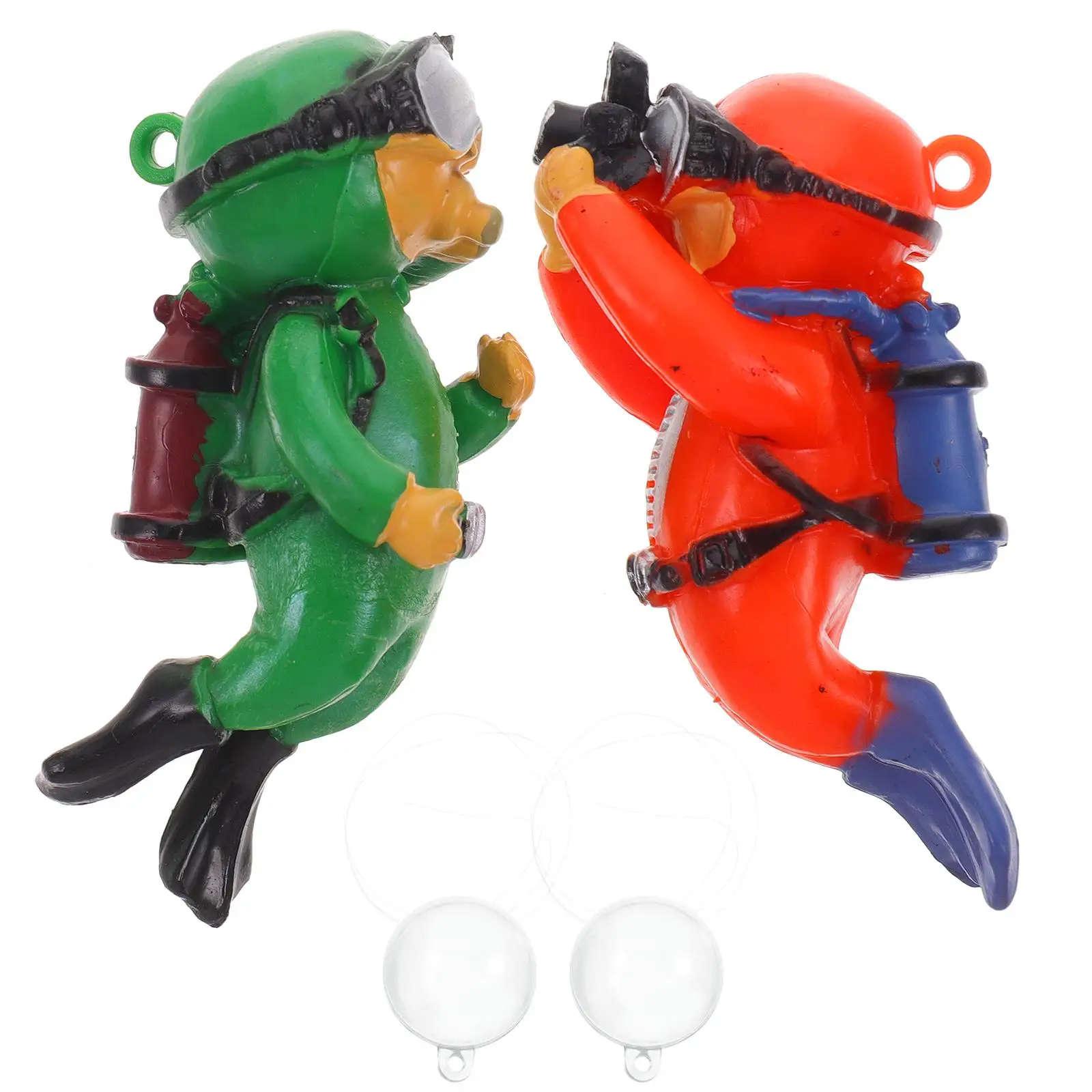 2Pcs Diver Fish Tank Accessories Cartoon Decorations Aluminum Alloy Aquarium Decor Floating Tropical Tank Landscape DIY
2Pcs Diver Fish Tank Accessories Cartoon Decorations Aluminum Alloy Aquarium Decor Floating Tropical Tank Landscape DIY