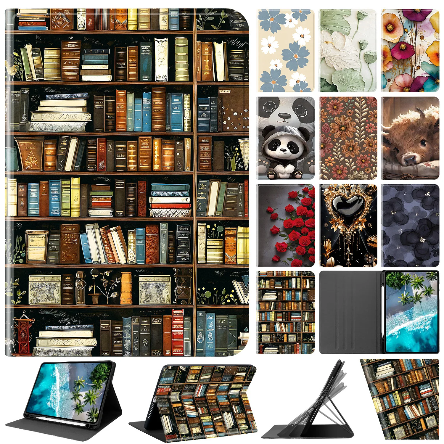 Fashion Stand Cover For iPad 5th 6th 7th 8th Gen Case iPad 10.2 iPad Pro 11 2018-22 Air 11 2024-26 with Pen Holder Tablet Cover
Fashion Stand Cover For iPad 5th 6th 7th 8th Gen Case iPad 10.2 iPad Pro 11 2018-22 Air 11 2024-26 with Pen Holder Tablet Cover