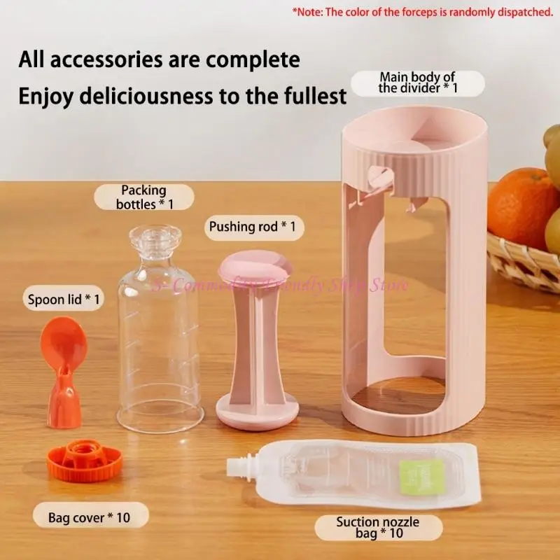 85AE Baby Filler With 118ml Containers And Easy Cleaning Design
85AE Baby Filler With 118ml Containers And Easy Cleaning Design