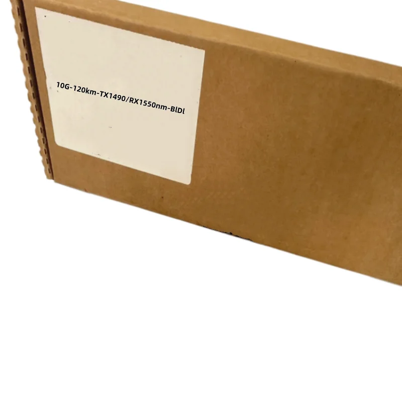 Brand new, factory-sealed 10 Gigabit single-fibre 120 km BIDI single-core 10G-120km-TX1490/RX1550nm-BIDI
Brand new, factory-sealed 10 Gigabit single-fibre 120 km BIDI single-core 10G-120km-TX1490/RX1550nm-BIDI