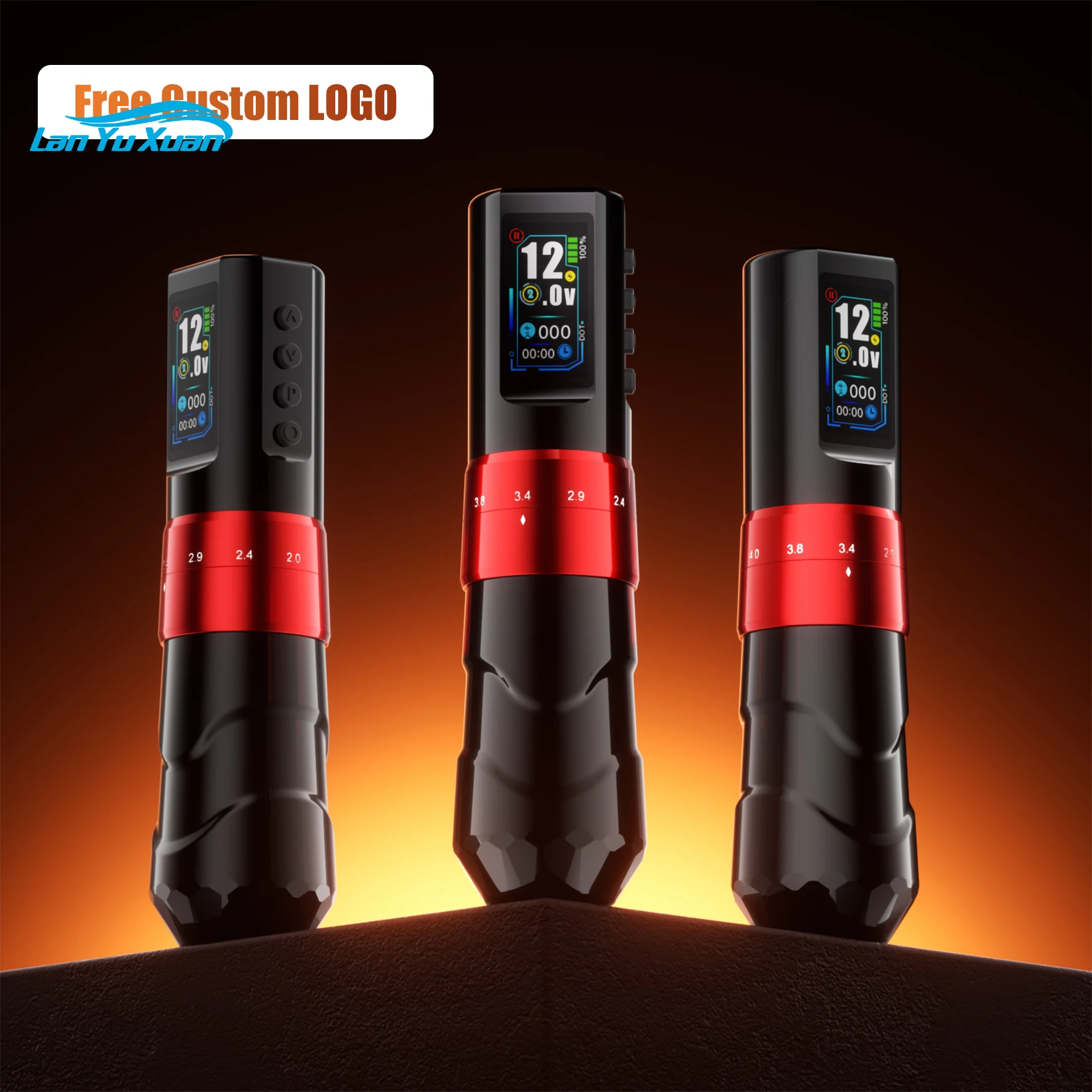New Powerful 1400mAh Motor 2.0-4.2mm Adjustable Stroke Professional Wireless Tattoo Pen Machine for Beginner Body Art
New Powerful 1400mAh Motor 2.0-4.2mm Adjustable Stroke Professional Wireless Tattoo Pen Machine for Beginner Body Art