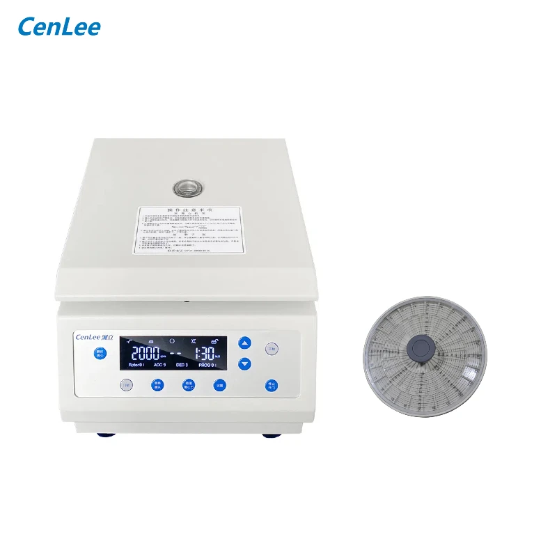 CL-TG12M Microcomputer LCD Display Micro Hematocrit Centrifugal 24pcs Capillary Centrifuge
CL-TG12M Microcomputer LCD Display Micro Hematocrit Centrifugal 24pcs Capillary Centrifuge