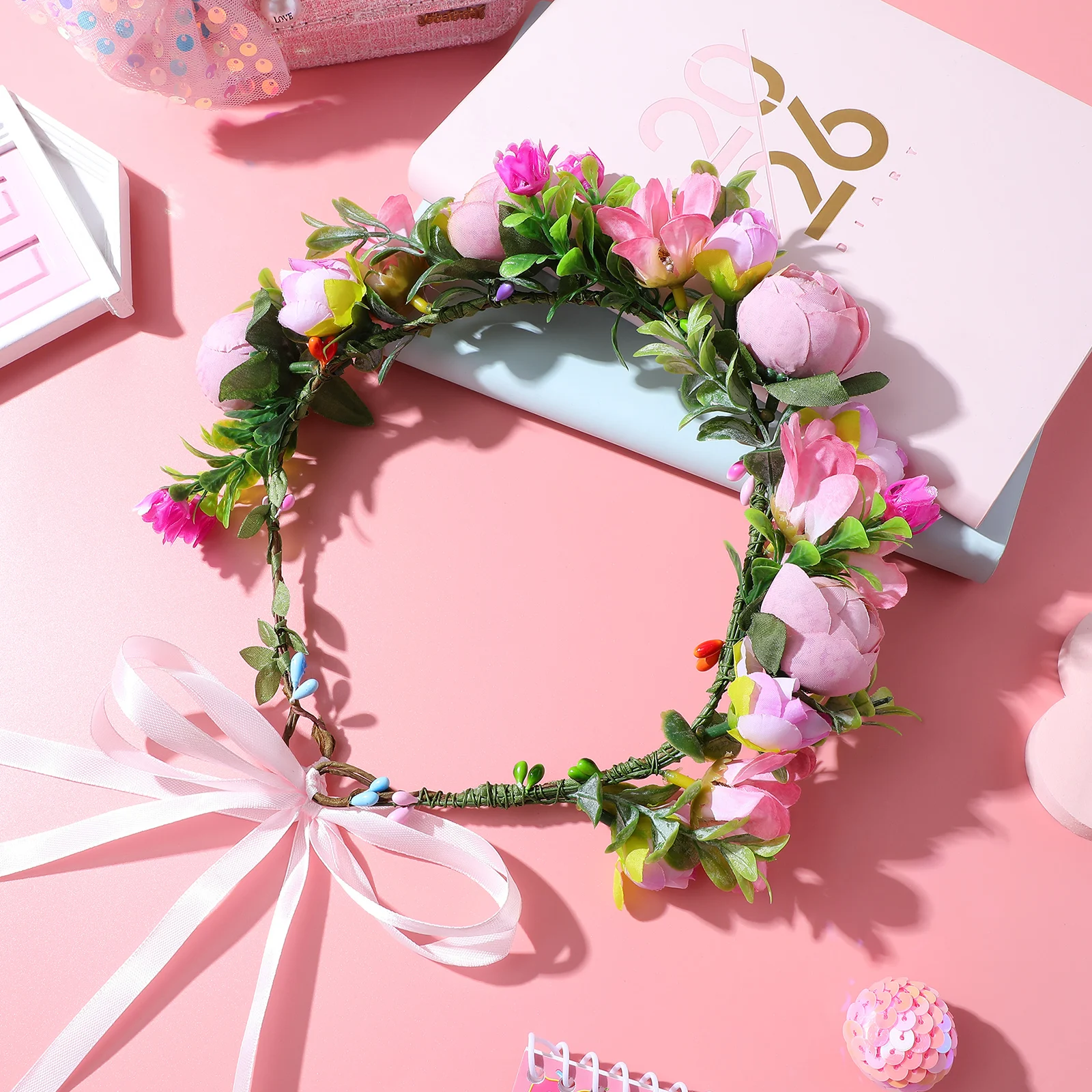 1pc s Cloth Floral Headband Wedding Bride Headband Bridal Headdress Hair Garland Selfie Photo Props for Party Brides
1pc s Cloth Floral Headband Wedding Bride Headband Bridal Headdress Hair Garland Selfie Photo Props for Party Brides