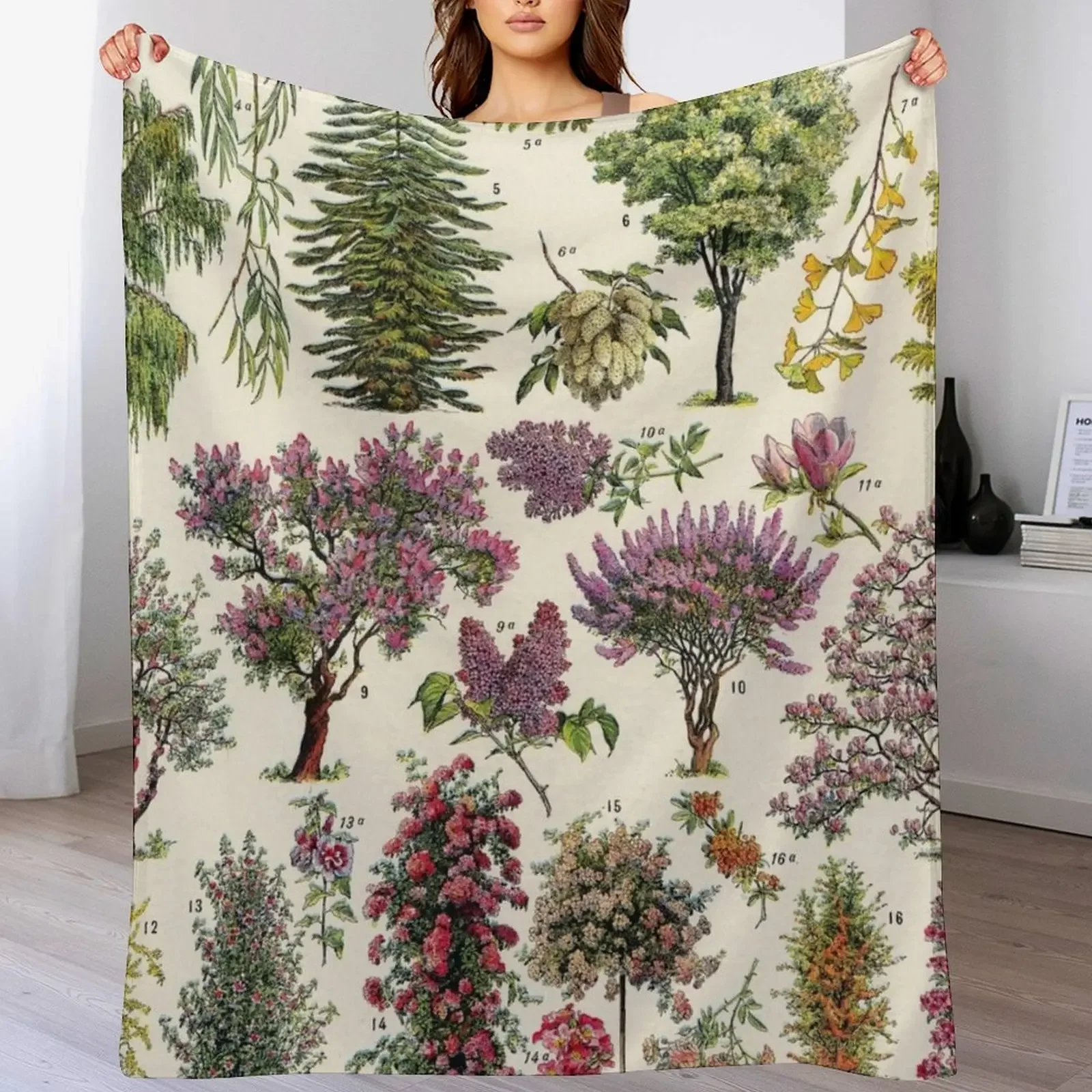 Adolphe Millot - jardin - Arbres d ornement 02 - Vintage french botanical illustration Throw Blanket Birthday gift for mom
Adolphe Millot - jardin - Arbres d ornement 02 - Vintage french botanical illustration Throw Blanket Birthday gift for mom
