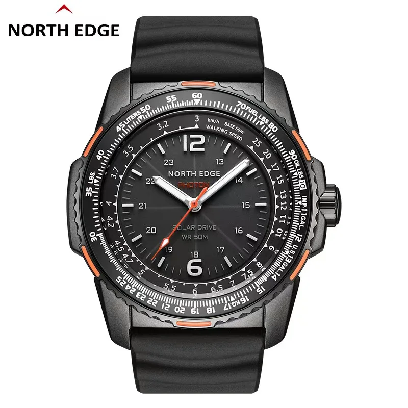 NORTH EDGE PHOTON Men Digital Military Watch Waterproof 50M Men's Sport Wristwatches Solar Power Luminous Enviormentally Clock
NORTH EDGE PHOTON Men Digital Military Watch Waterproof 50M Men's Sport Wristwatches Solar Power Luminous Enviormentally Clock