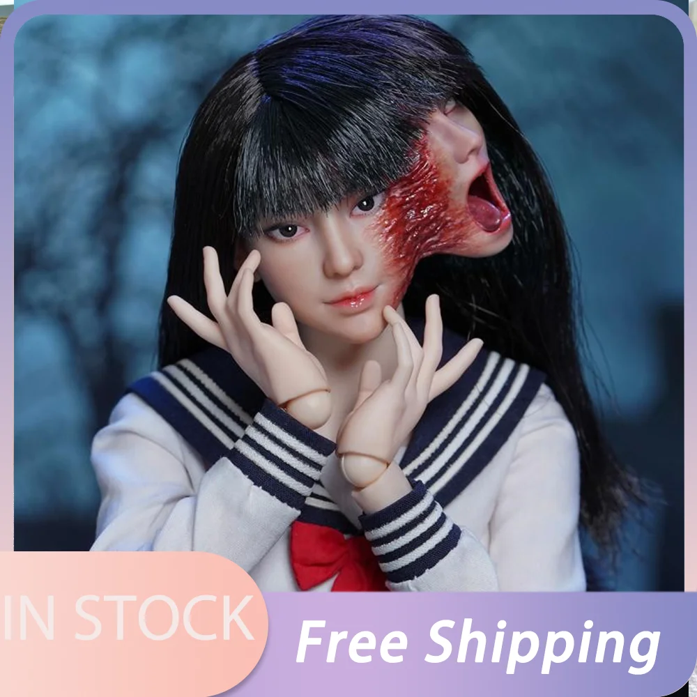 В наличии Super Duck Set085 1/6 Женская голова девушки ужасов Школьная форма Фигурка Модель 12 дюймов Женский солдат Фигурка Кукла Полная
В наличии Super Duck Set085 1/6 Женская голова девушки ужасов Школьная форма Фигурка Модель 12 дюймов Женский солдат Фигурка Кукла Полная