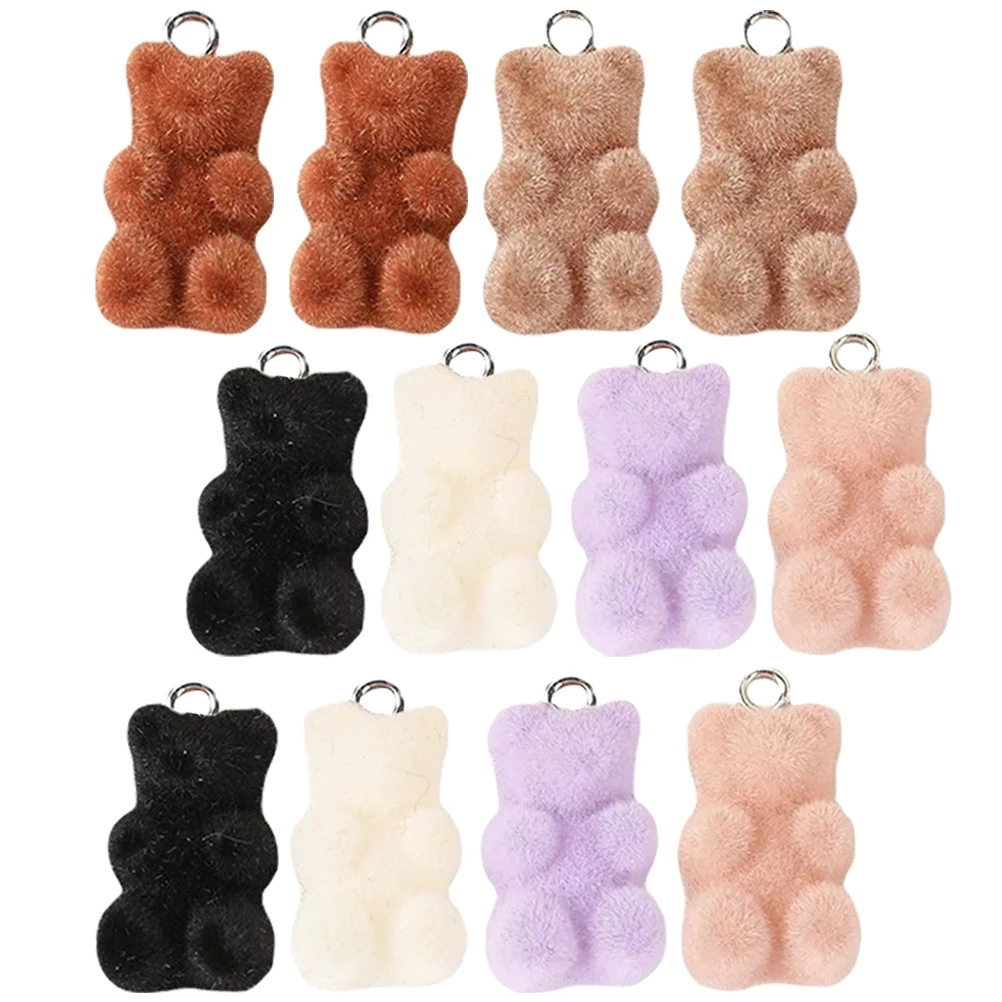 12pcs Cute Bear Charms Diy Resin Pendants Necklace Earring Bracelet Making Hanging Accessories Jewelry Craft Bear Shaped Charms 
12pcs Cute Bear Charms Diy Resin Pendants Necklace Earring Bracelet Making Hanging Accessories Jewelry Craft Bear Shaped Charms