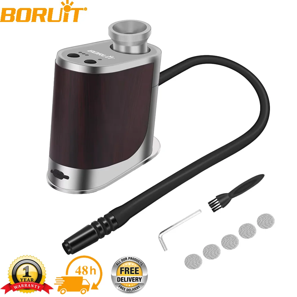 BORUiT New Portable Food Cold Smoke Generator Type-C Rechargeable Molecular Cuisine Smoking Gun Meat Burn Cooking for BBQ Grill
BORUiT New Portable Food Cold Smoke Generator Type-C Rechargeable Molecular Cuisine Smoking Gun Meat Burn Cooking for BBQ Grill
