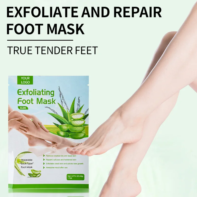 5pcs Aloe Vera Exfoliating Foot Mask Moisturizing Repairing Dead Skin Remover Softens Rough Cracked Heels Foot Care Mask
5pcs Aloe Vera Exfoliating Foot Mask Moisturizing Repairing Dead Skin Remover Softens Rough Cracked Heels Foot Care Mask