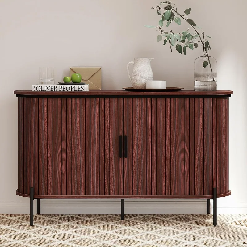 home Sideboard Buffet Cabinet with Storage, Mid-Century Modern Bedside Table with Sliding Doors and Multi
home Sideboard Buffet Cabinet with Storage, Mid-Century Modern Bedside Table with Sliding Doors and Multi