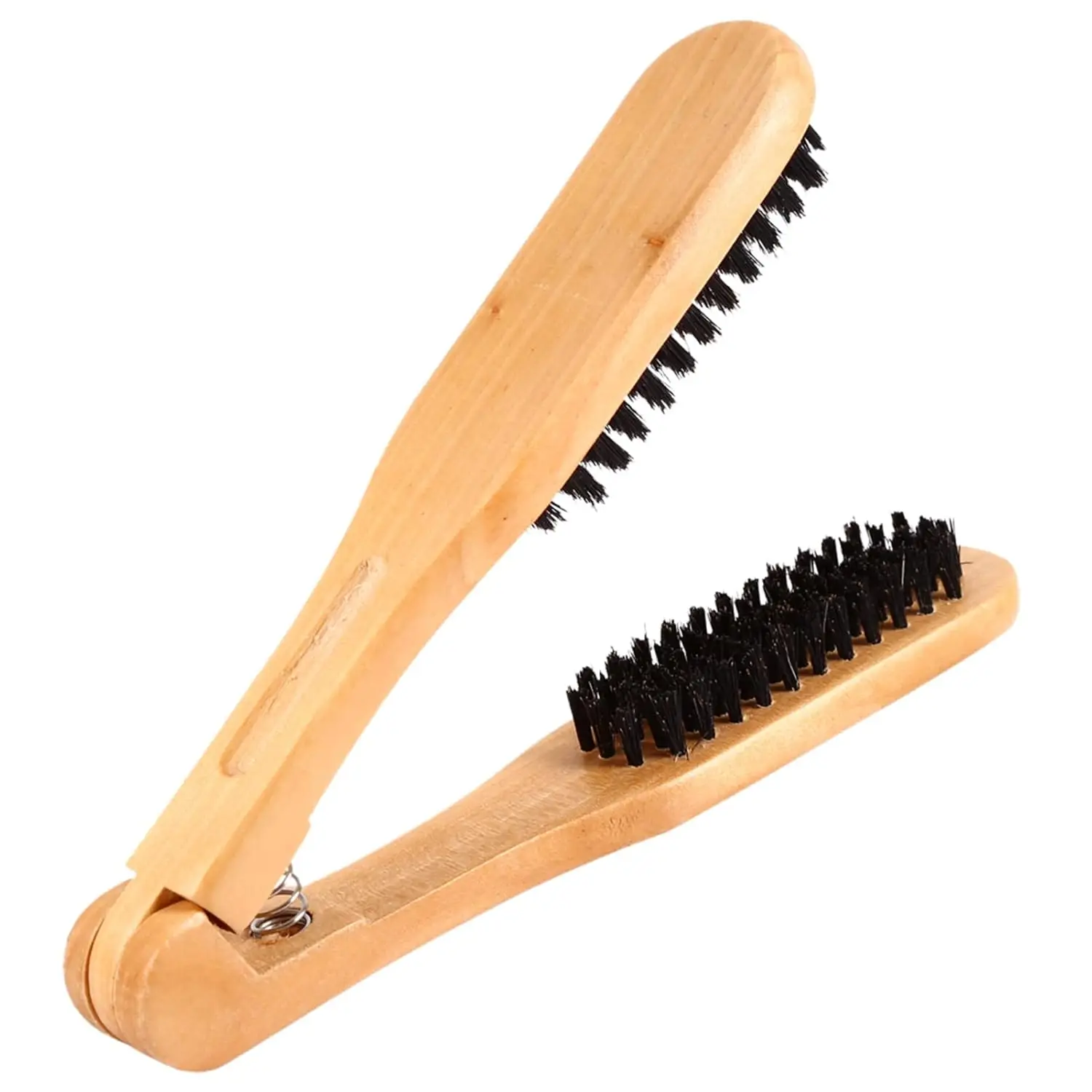 Double Sided Hair Brush for Smoothing & Straightening, Wooden Handle
Double Sided Hair Brush for Smoothing & Straightening, Wooden Handle