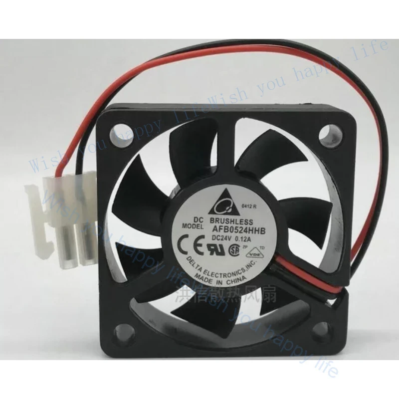 V+ for 1PC DC24V 0.12A 5CM 50*15MM 50mm inverter fan AFB0524HHB 5015
V+ for 1PC DC24V 0.12A 5CM 50*15MM 50mm inverter fan AFB0524HHB 5015