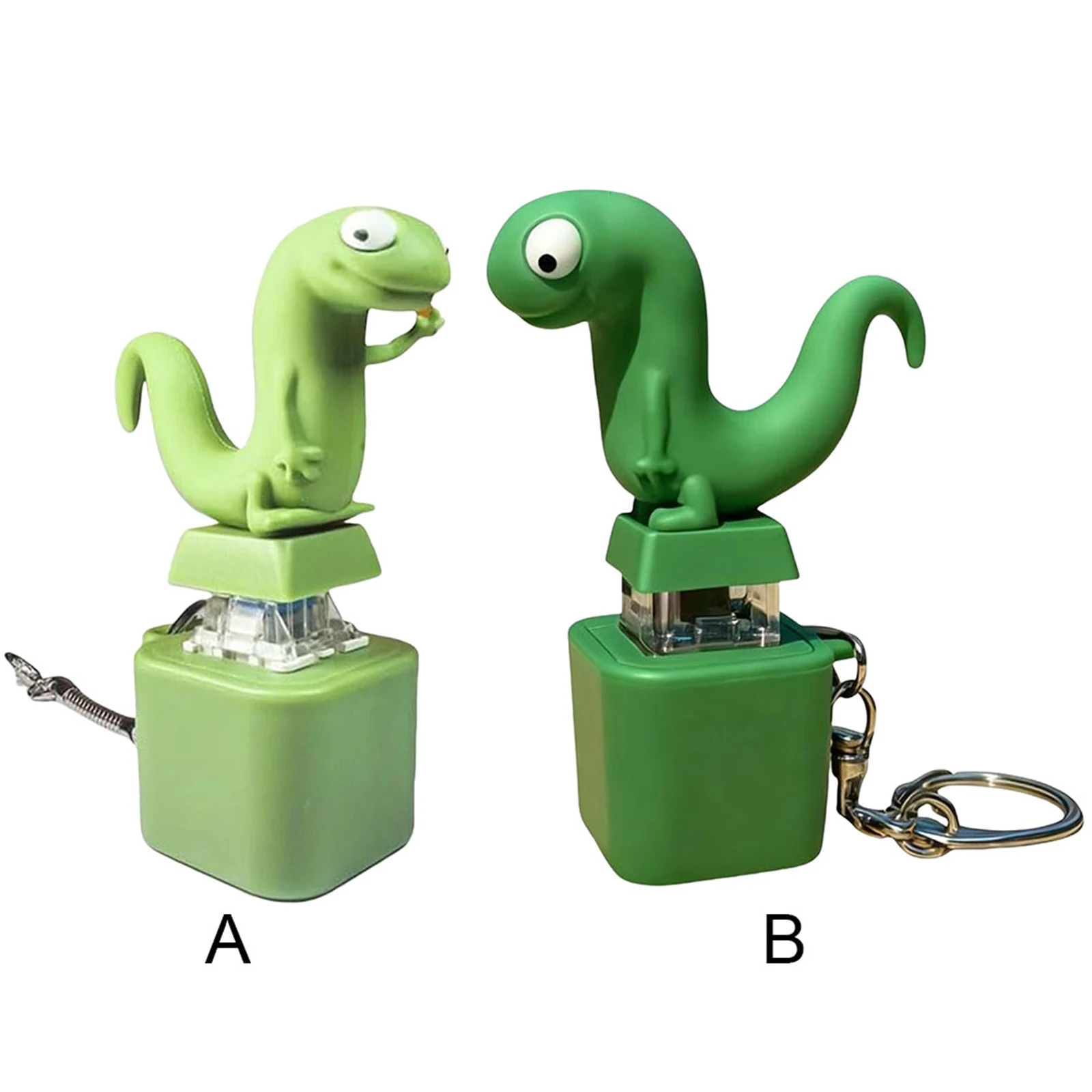 Funny Lizard Fidget Keychain Rechargeable LED Colorful Lights Sound Flash Interactive Button Toy Stress Relief For Kids Adults
Funny Lizard Fidget Keychain Rechargeable LED Colorful Lights Sound Flash Interactive Button Toy Stress Relief For Kids Adults