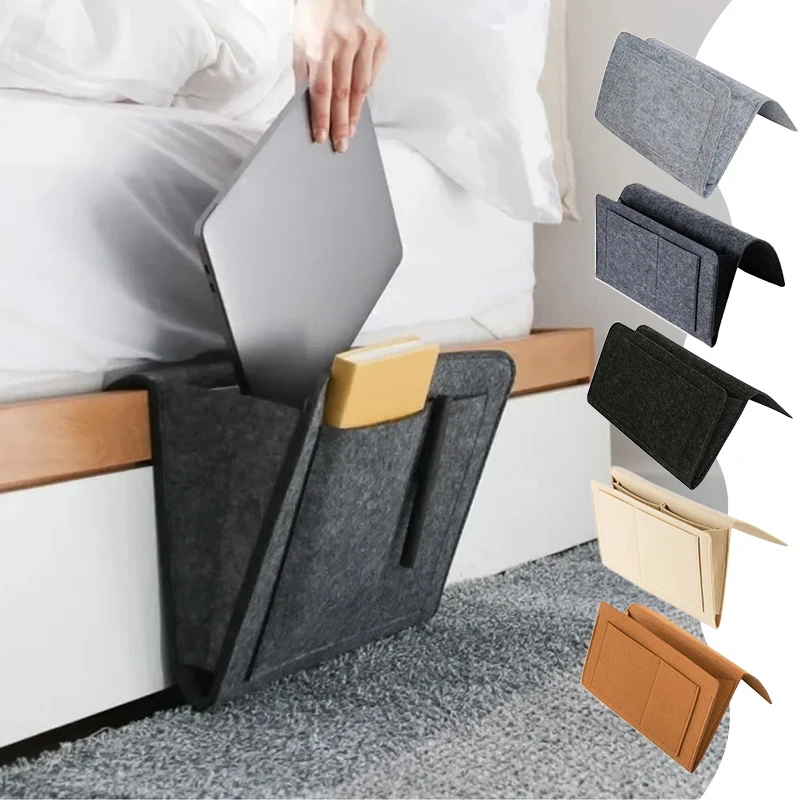 Multi-Pocket Felt Bedside Storage Organizer Anti-Slip Hanging Bag for Phone Remote Books Sofa Car Organizer Dormitory Essentials
Multi-Pocket Felt Bedside Storage Organizer Anti-Slip Hanging Bag for Phone Remote Books Sofa Car Organizer Dormitory Essentials