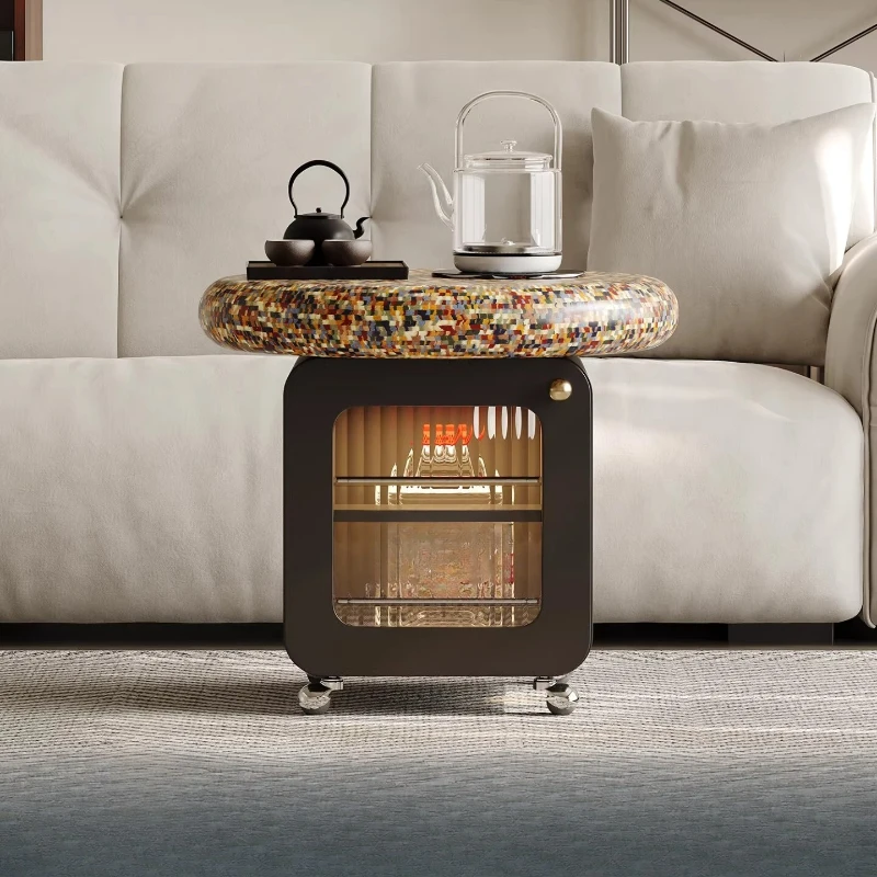 Домашний мобильный мини-столик для чая, легкий, роскошный, современный, высококачественный, приставной, для балкона, чайная тележка, чайный столик
Домашний мобильный мини-столик для чая, легкий, роскошный, современный, высококачественный, приставной, для балкона, чайная тележка, чайный столик