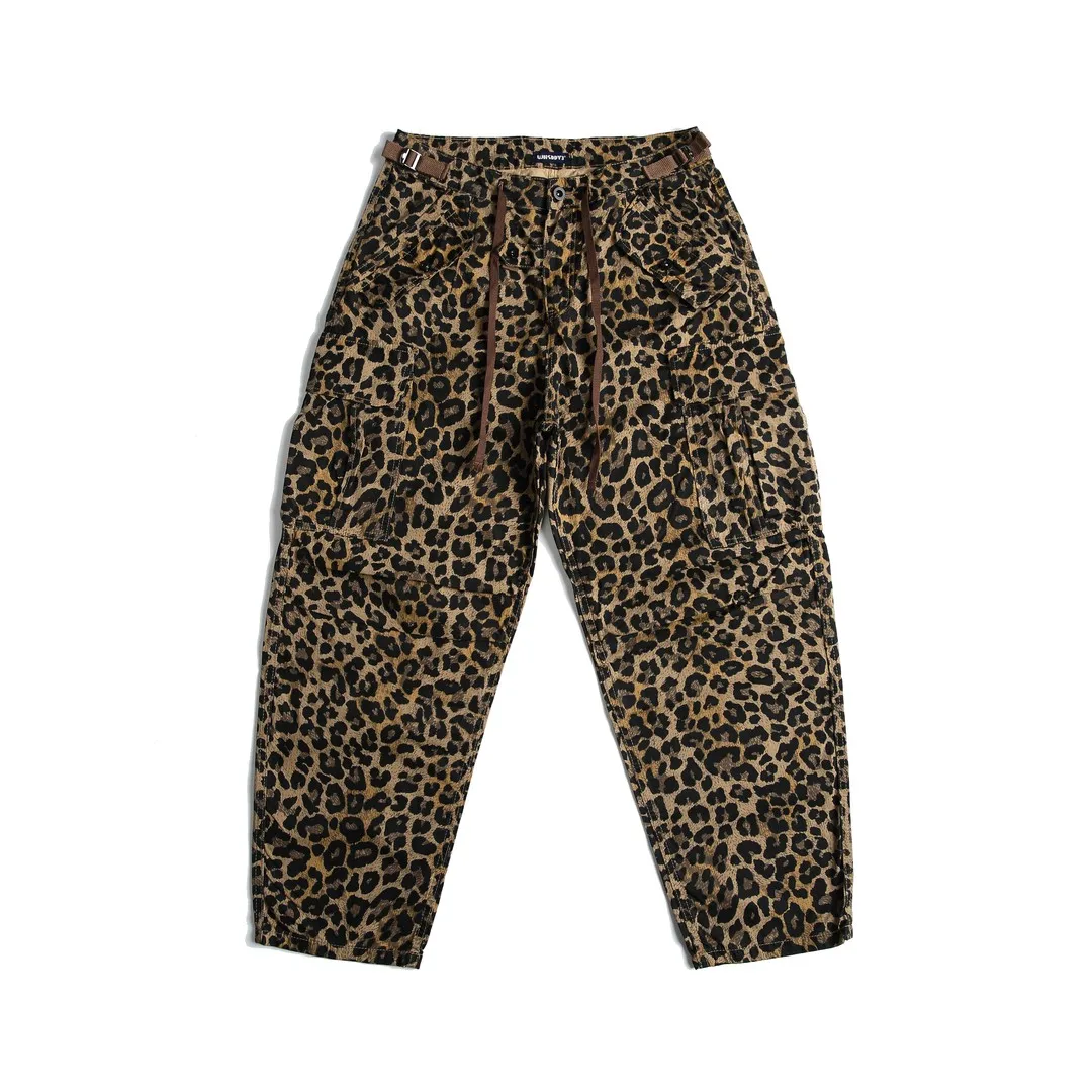 Ретро-брюки из плотной ткани с леопардовым принтом, повседневные рабочие брюки свободного кроя со средней посадкой, хлопковые, молодежные, на каждый день, не деформируются
Ретро-брюки из плотной ткани с леопардовым принтом, повседневные рабочие брюки свободного кроя со средней посадкой, хлопковые, молодежные, на каждый день, не деформируются