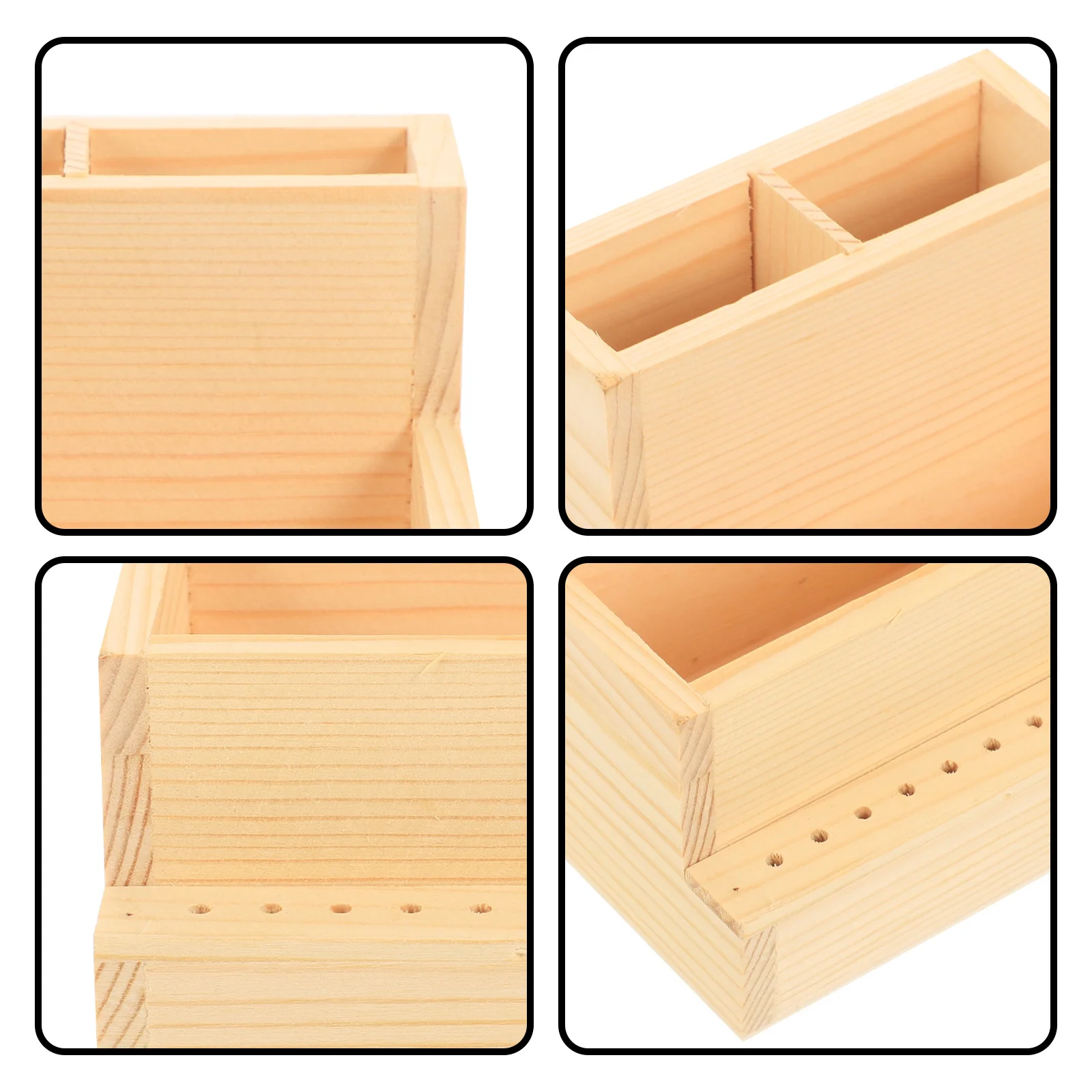 Деревянный органайзер для макияжа, двухъярусный ящик для хранения косметики, кистей, карандашей, настольный органайзер для домашнего офиса
Деревянный органайзер для макияжа, двухъярусный ящик для хранения косметики, кистей, карандашей, настольный органайзер для домашнего офиса