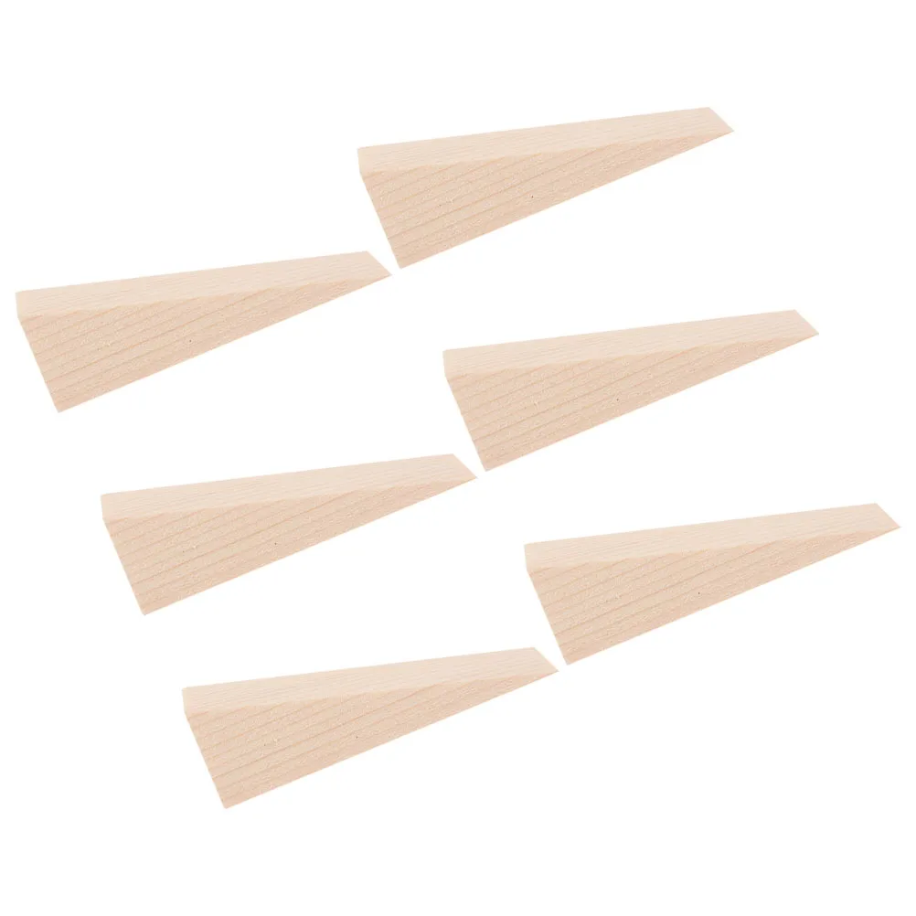 6 Pcs Wooden Door Stoppers Non Slip Chevron Design Door Gear Wedge Chair Caning Supplies Wood Block Stopper
6 Pcs Wooden Door Stoppers Non Slip Chevron Design Door Gear Wedge Chair Caning Supplies Wood Block Stopper