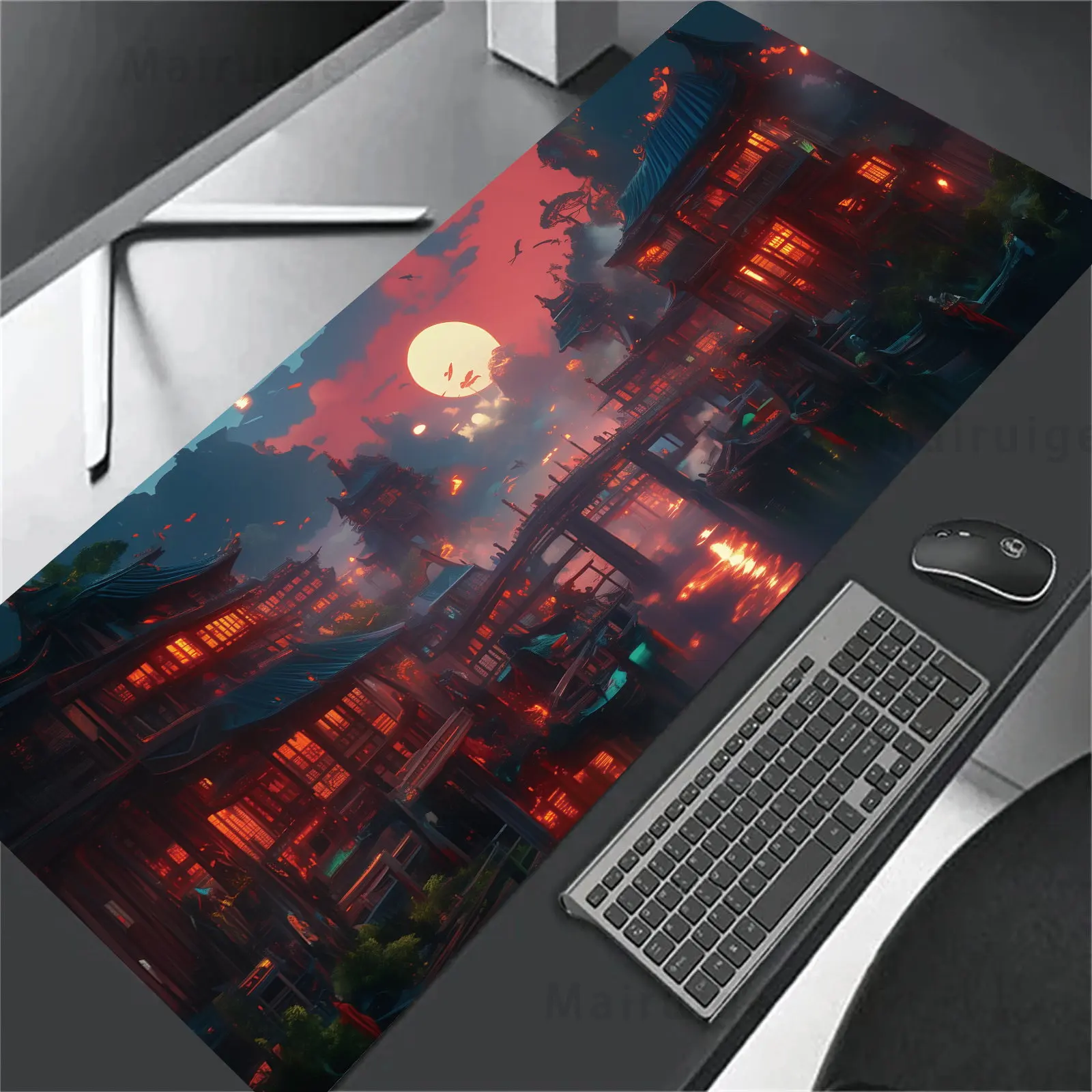 Водонепроницаемый большой коврик для мыши 900x400, сумеречный пейзаж, закат, аксессуары для домашнего офиса, настольный коврик, ковер, подушки, настольный коврик
Водонепроницаемый большой коврик для мыши 900x400, сумеречный пейзаж, закат, аксессуары для домашнего офиса, настольный коврик, ковер, подушки, настольный коврик
