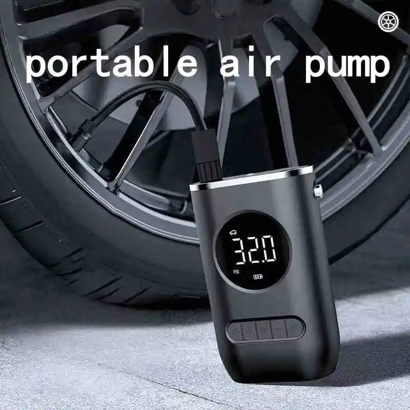 Portable Mini Electric Tire Inflator for Vehicles and Bicycles, Dual - purpose Inflator Pump with Car Charging Function, suitabl
Portable Mini Electric Tire Inflator for Vehicles and Bicycles, Dual - purpose Inflator Pump with Car Charging Function, suitabl