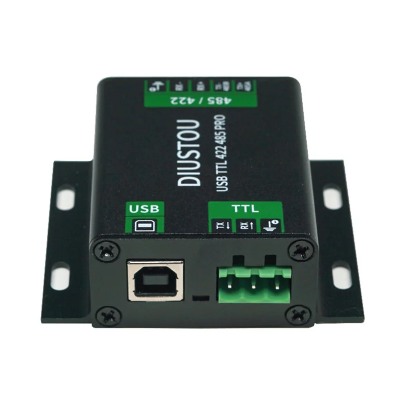 Новый-многофункциональный интерконвертер USB TTL 422 485 PRO USB-TTL-RS422/RS485 с изолированным модулем промышленного последовательного порта
Новый-многофункциональный интерконвертер USB TTL 422 485 PRO USB-TTL-RS422/RS485 с изолированным модулем промышленного последовательного порта