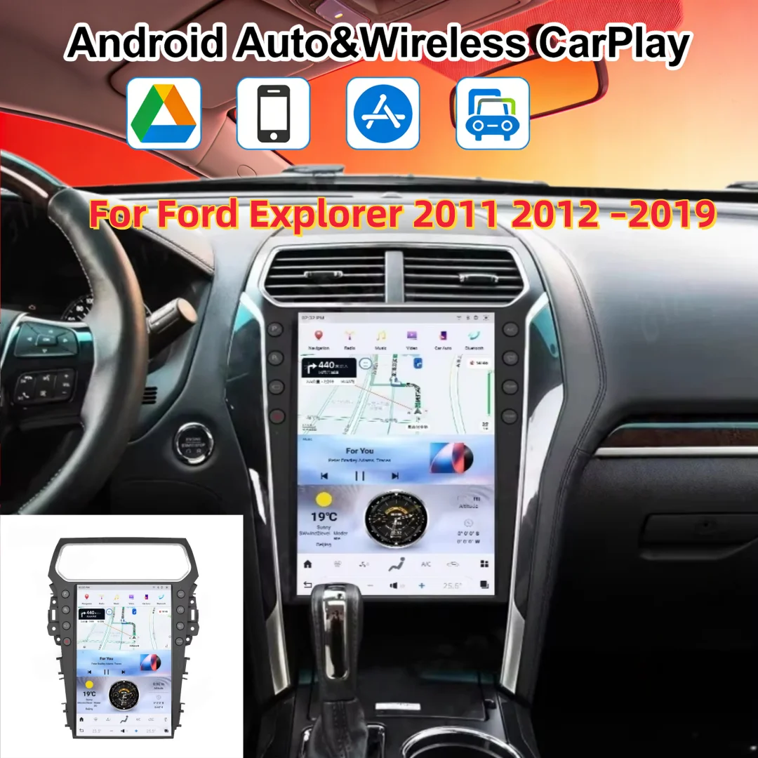 mz Touch Screen 14.4 IPS QHD Car Radio For Ford Explorer 2011 2012-2019 GPS Navigation Carplay Multimedia Stereo Player HeadUnit
mz Touch Screen 14.4 IPS QHD Car Radio For Ford Explorer 2011 2012-2019 GPS Navigation Carplay Multimedia Stereo Player HeadUnit