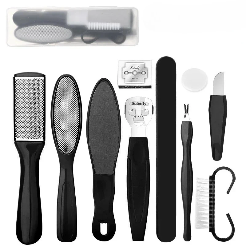 8/10PCS Foot Care Tool Pedicure Manicure Kit Set Peeling Exfoliating Callus Dead Skin Remover Foot Scrubbing Brush for Home
8/10PCS Foot Care Tool Pedicure Manicure Kit Set Peeling Exfoliating Callus Dead Skin Remover Foot Scrubbing Brush for Home