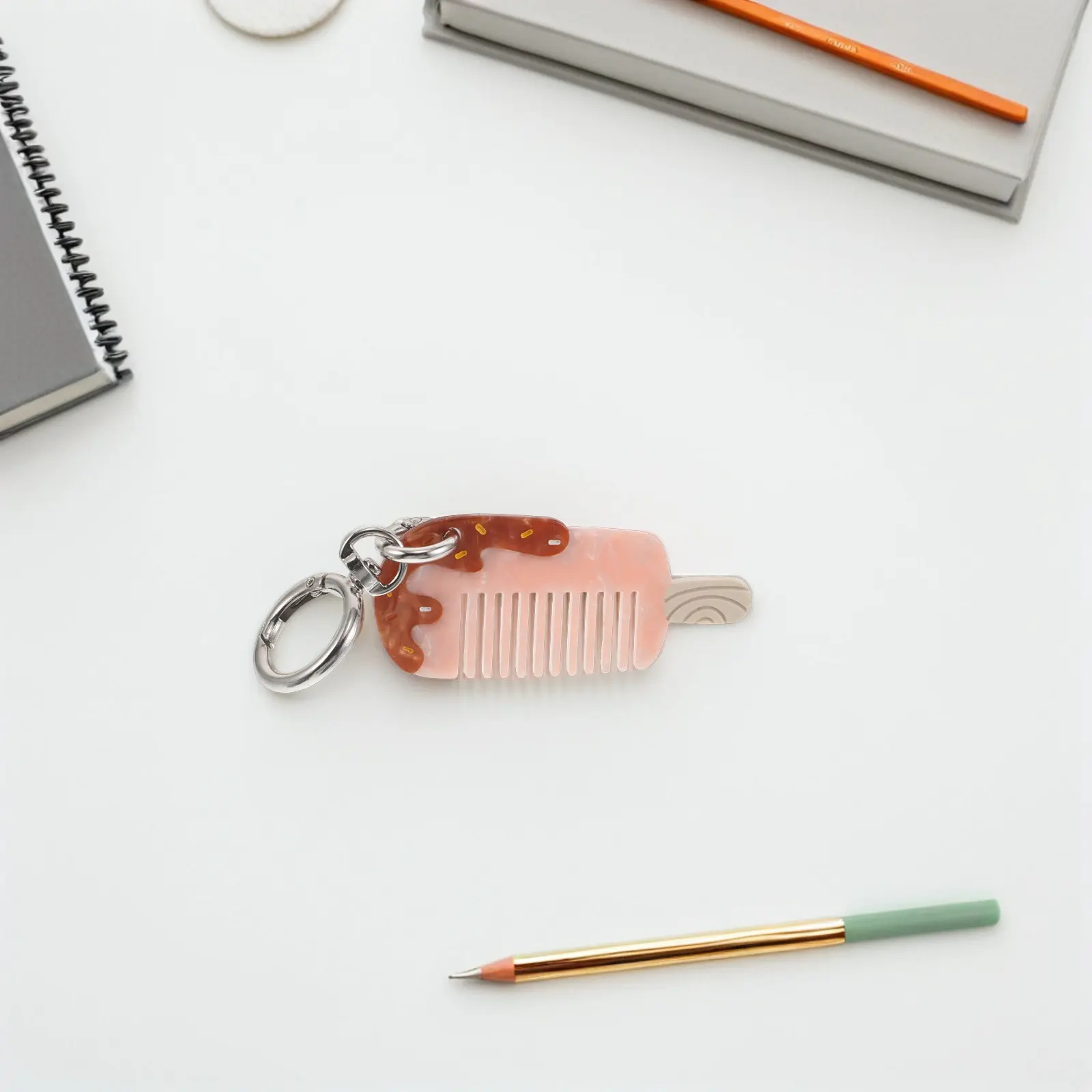 Mini Comb for Purse Portable Small Acetate Hair Styling Detangling Keychain Travel Pocket Comb for Women Girls
Mini Comb for Purse Portable Small Acetate Hair Styling Detangling Keychain Travel Pocket Comb for Women Girls