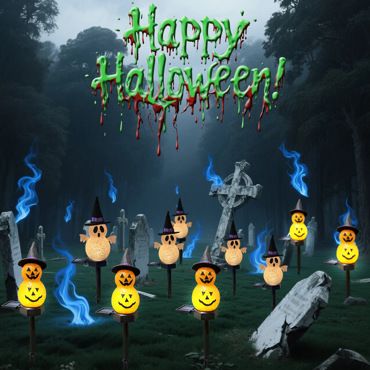 1 шт., солнечный светильник на Хэллоуин, 3D жуткий двойной рисовый светильник, тыква и призрак, портативный светильник для дома, сада, декор дорожки
1 шт., солнечный светильник на Хэллоуин, 3D жуткий двойной рисовый светильник, тыква и призрак, портативный светильник для дома, сада, декор дорожки