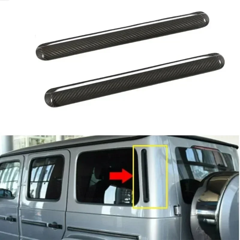 For Mercedes Benz G-Class W464 G63 Real Dry Carbon Fiber 19-2024 Exterior C-Pillar Air Vent Cover Trim Modification Accessories
For Mercedes Benz G-Class W464 G63 Real Dry Carbon Fiber 19-2024 Exterior C-Pillar Air Vent Cover Trim Modification Accessories