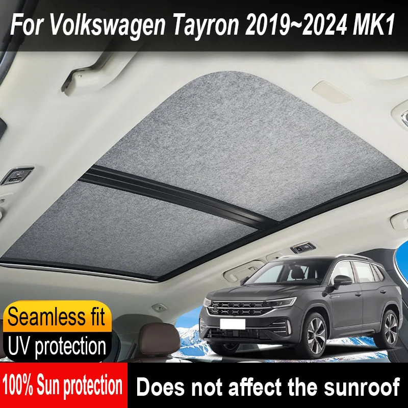 Car Sunroof Insulation Roof Visor For Volkswagen Tayron 2019~2024 Sun Protection Electrostatic Adsorption Sky Curtain Sunshade
Car Sunroof Insulation Roof Visor For Volkswagen Tayron 2019~2024 Sun Protection Electrostatic Adsorption Sky Curtain Sunshade