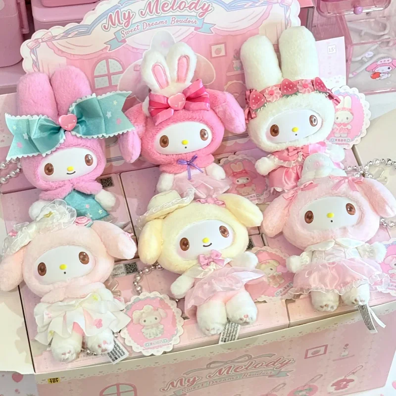 Authentic My Melody Sweet Dreams Boudoir Series Blind Box Cute Plush Pendant Desk Decoration Item Surprise Mystery Box Hot Gift
Authentic My Melody Sweet Dreams Boudoir Series Blind Box Cute Plush Pendant Desk Decoration Item Surprise Mystery Box Hot Gift