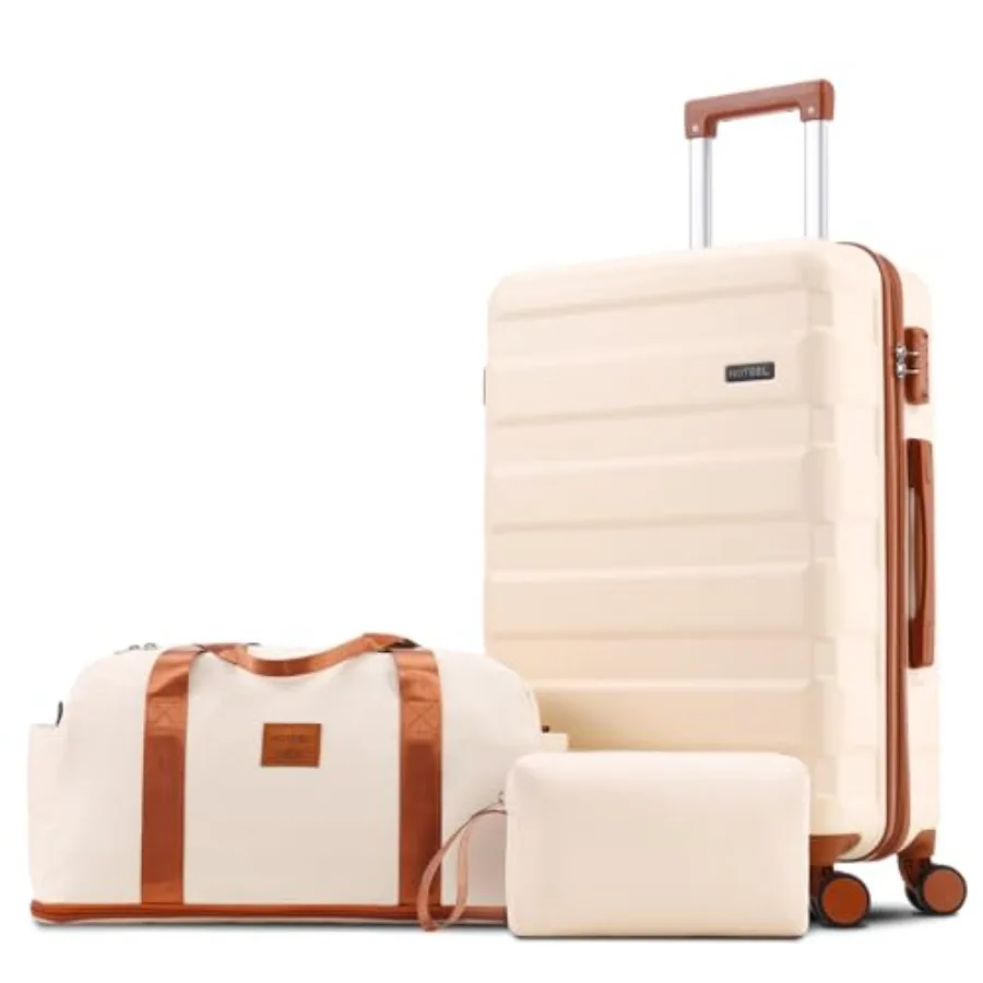 Luggage Sets 3 Pcs 4-Yr Warranty Durable Suitcase Dual-Spinner Wheel TSA Lock Lightweight Travel Hardshell ABS Carry on Luggage
Luggage Sets 3 Pcs 4-Yr Warranty Durable Suitcase Dual-Spinner Wheel TSA Lock Lightweight Travel Hardshell ABS Carry on Luggage