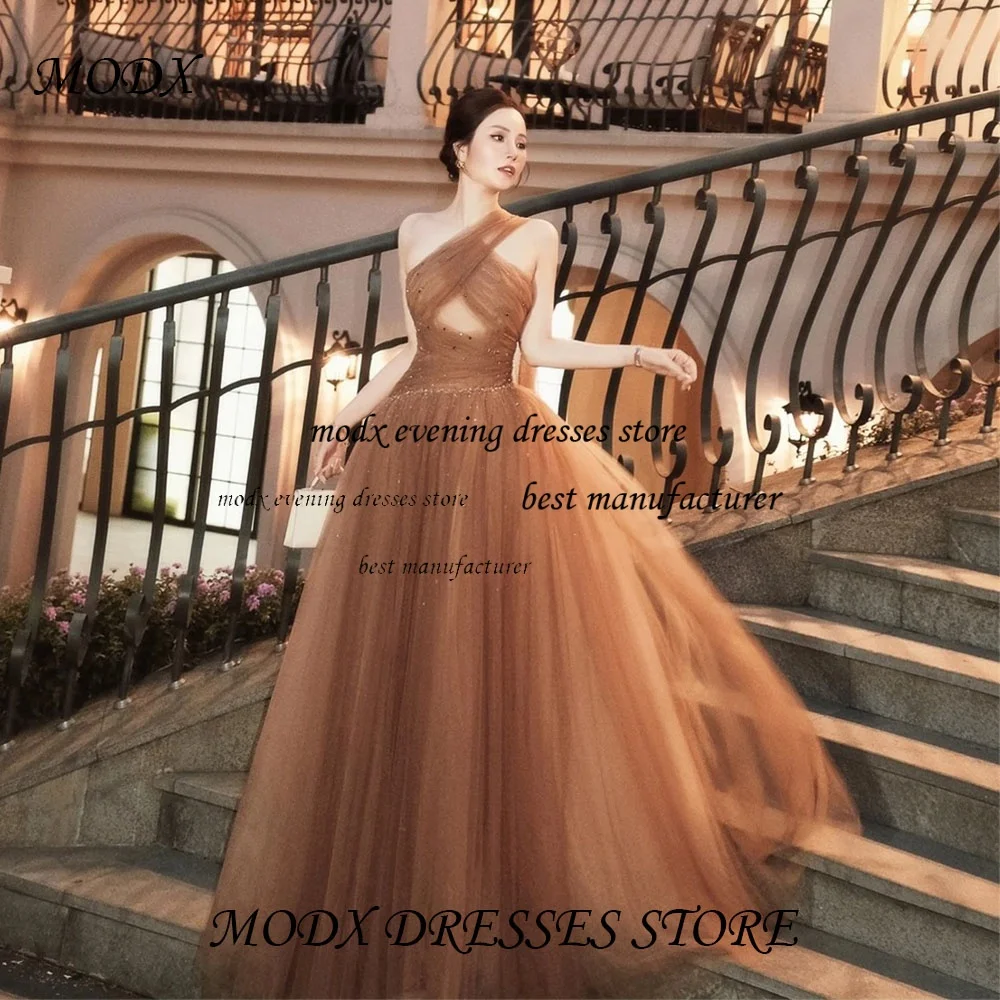 MODX Gorgeous Shiny Tulle A-line Off-Shoulder Evening Dress Floor Style Suitable For Formal Occasions Dress Customizable
MODX Gorgeous Shiny Tulle A-line Off-Shoulder Evening Dress Floor Style Suitable For Formal Occasions Dress Customizable