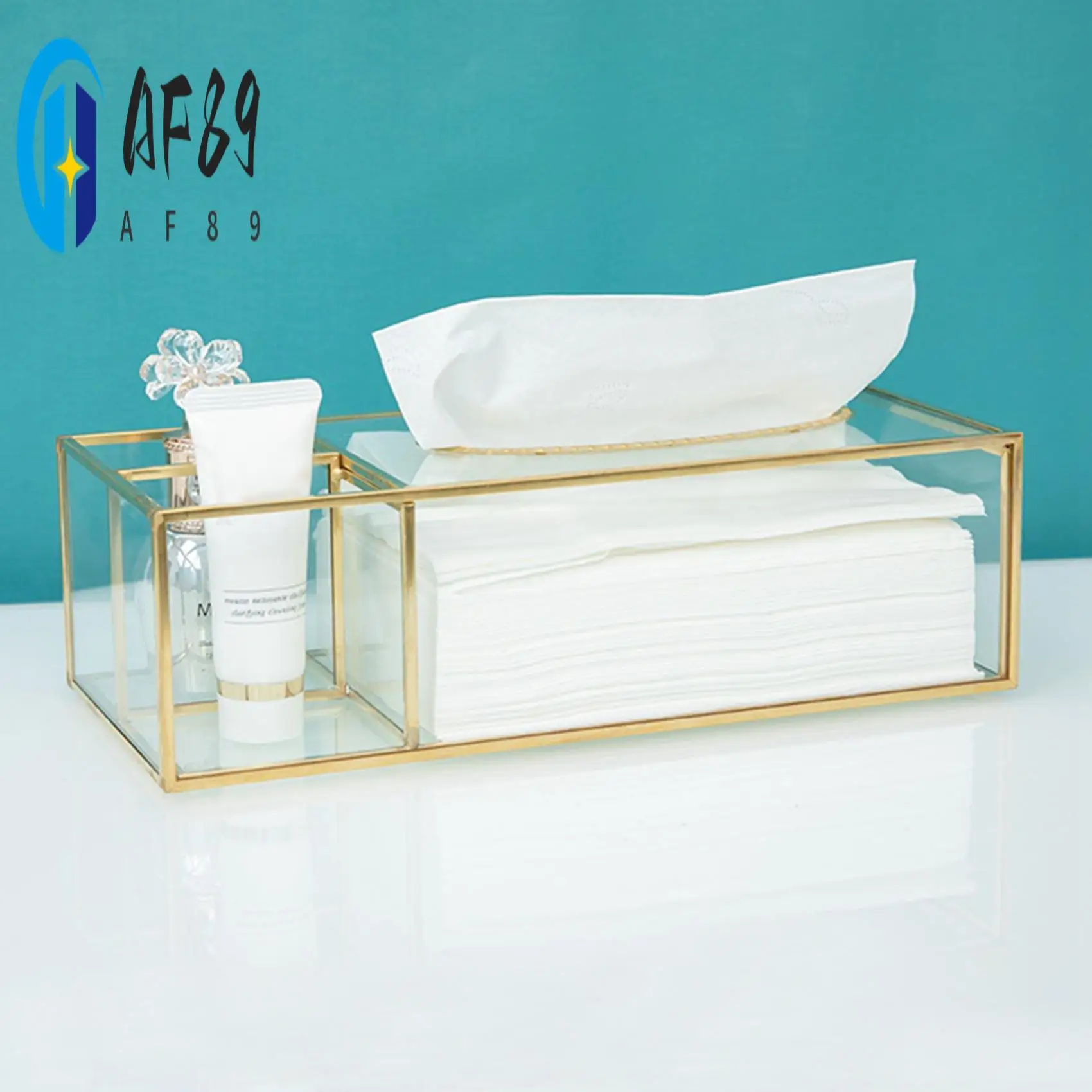 AF89-золотая коробка для салфеток, прямоугольная прозрачная стеклянная коробка для бумажных салфеток для дома, диспенсер для салфеток, геометрическая стеклянная коробка для салфеток
AF89-золотая коробка для салфеток, прямоугольная прозрачная стеклянная коробка для бумажных салфеток для дома, диспенсер для салфеток, геометрическая стеклянная коробка для салфеток