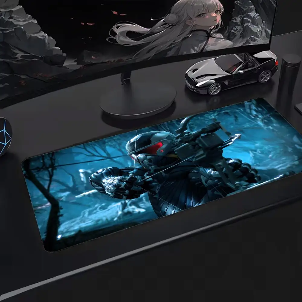 Коврик для мыши Super C-Crysis Коврики для клавиатуры, резина Kawai, нескользящий настольный коврик, XXL90x40 см
Коврик для мыши Super C-Crysis Коврики для клавиатуры, резина Kawai, нескользящий настольный коврик, XXL90x40 см