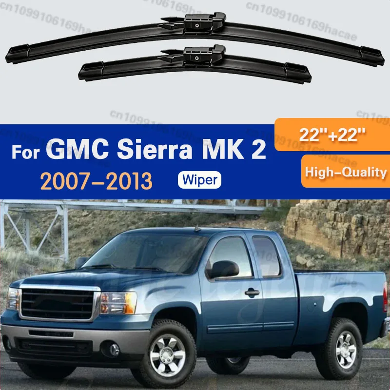 For Chevrolet Silverado GMC Sierra MK 2 2007 - 2013 Wiper LHD Front Wiper Blades Windshield Windscreen Window 22"+22"
For Chevrolet Silverado GMC Sierra MK 2 2007 - 2013 Wiper LHD Front Wiper Blades Windshield Windscreen Window 22"+22"