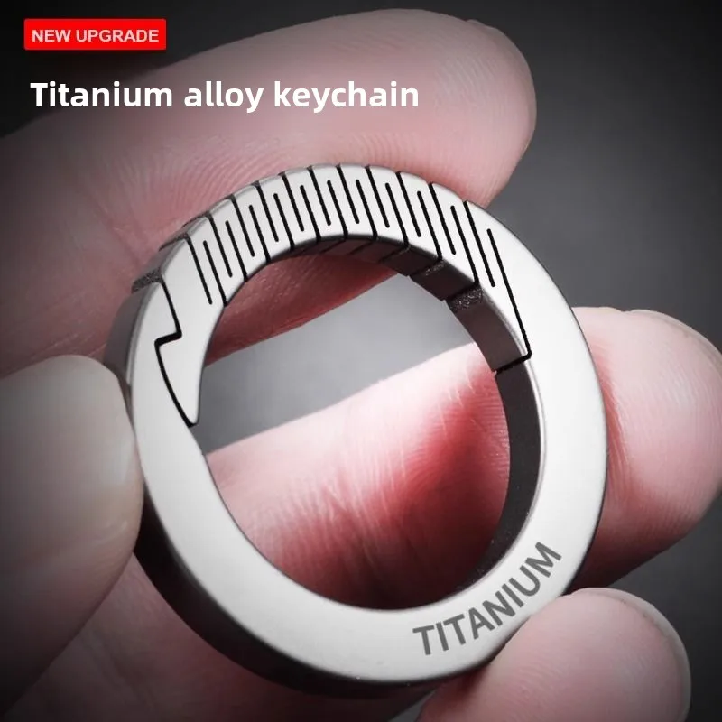 Titanium Alloy Ring Car Key Men's Simplicity Chain Key Small Circle Personality Creative
Titanium Alloy Ring Car Key Men's Simplicity Chain Key Small Circle Personality Creative