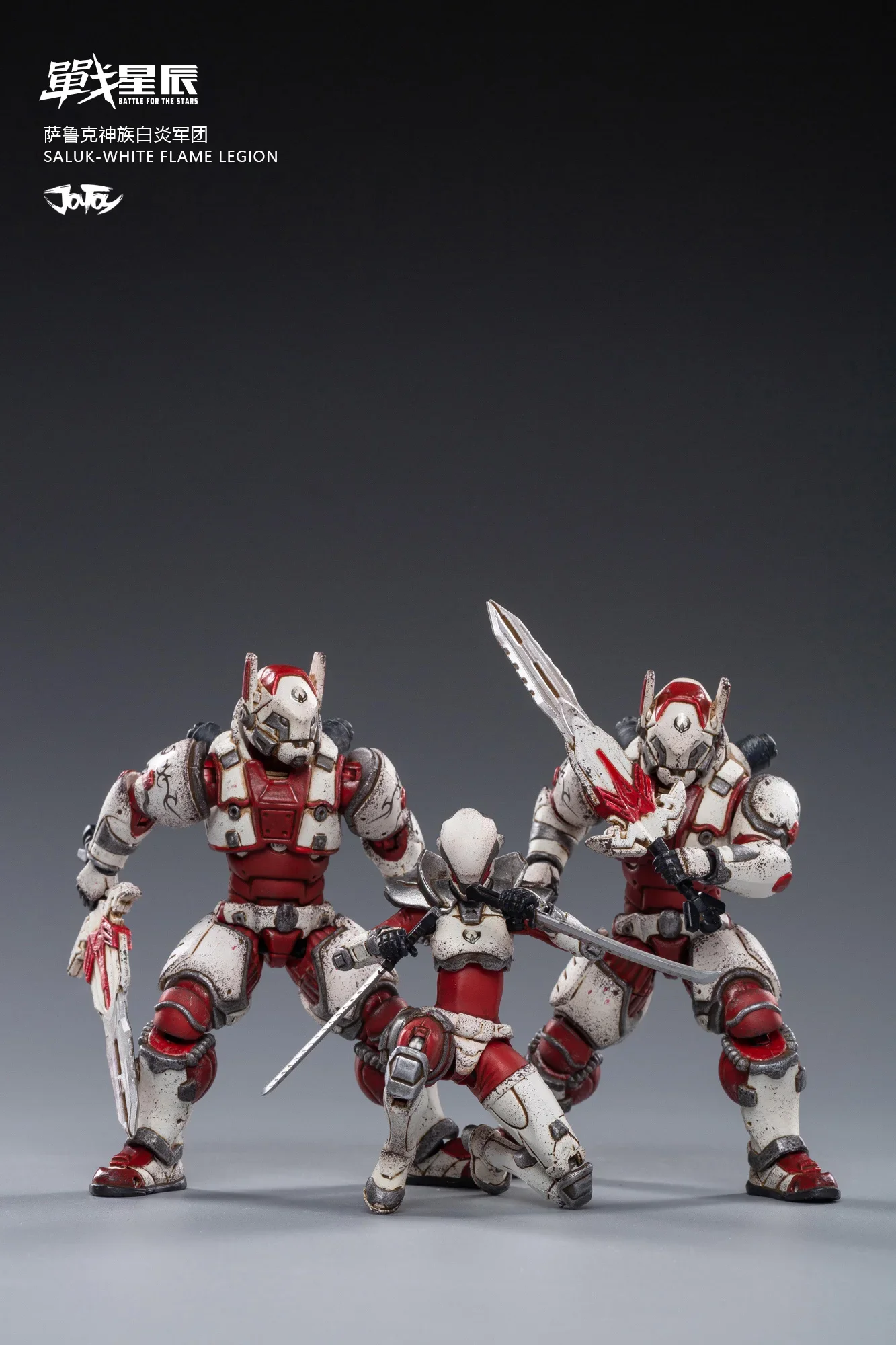 JOYTOY 1/18 3.75 Action Figure (3PCS/SET) Saluk-White Flame Legion Collection Model Toy For Gift
JOYTOY 1/18 3.75 Action Figure (3PCS/SET) Saluk-White Flame Legion Collection Model Toy For Gift