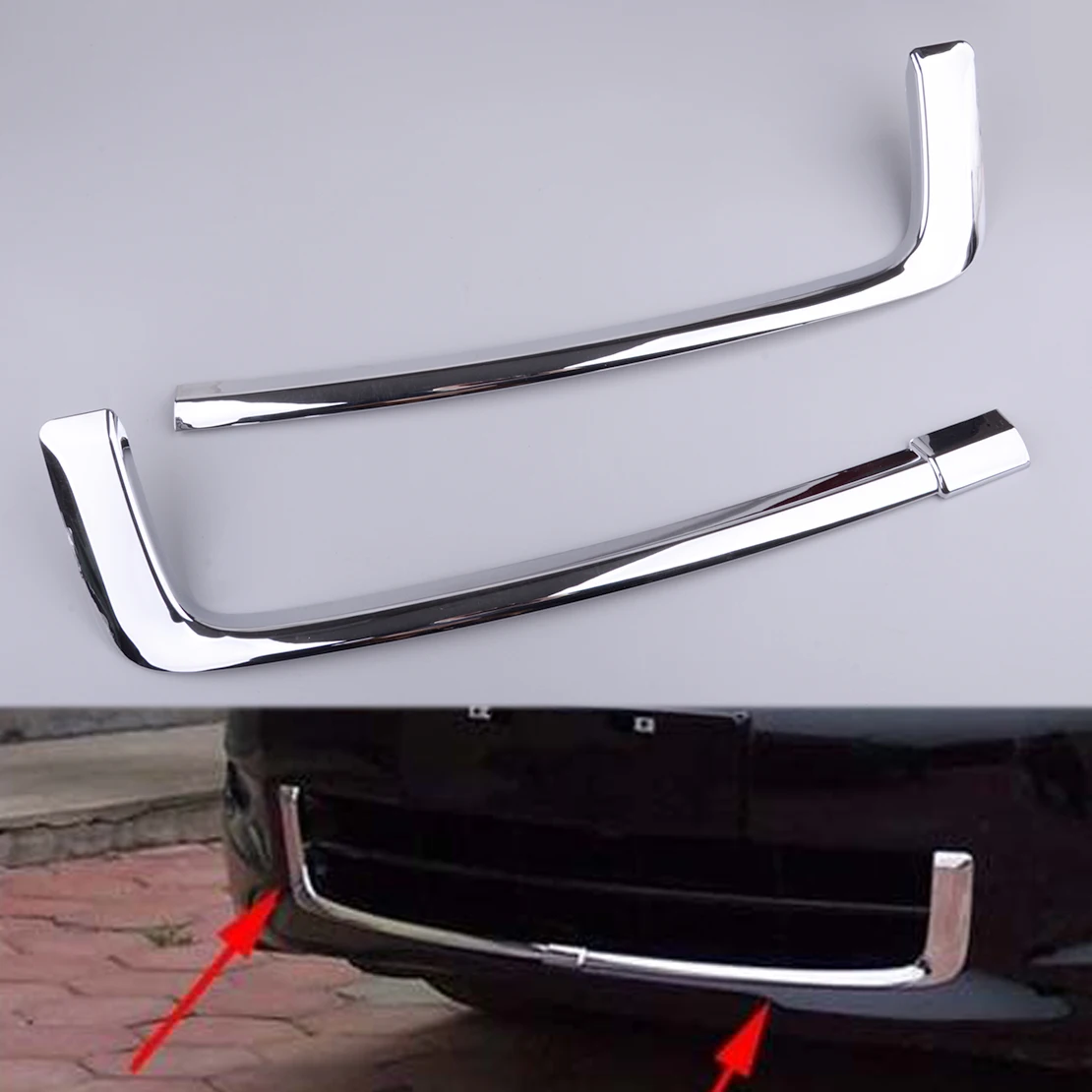 2Pcs Car Front Lower Grille Frame Molding Cover Chrome ABS Trim Fit for Honda Accord Sedan 2008 2009 2010 2011 2012 New
2Pcs Car Front Lower Grille Frame Molding Cover Chrome ABS Trim Fit for Honda Accord Sedan 2008 2009 2010 2011 2012 New