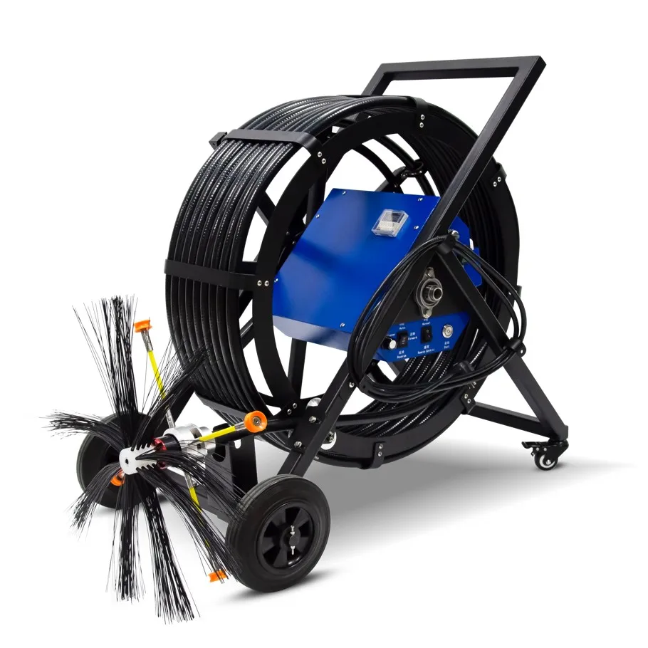 40 Meters Long Tube Hose Shaft Cleaner Air Duct Cleaning Equipment Rotating Brush
40 Meters Long Tube Hose Shaft Cleaner Air Duct Cleaning Equipment Rotating Brush