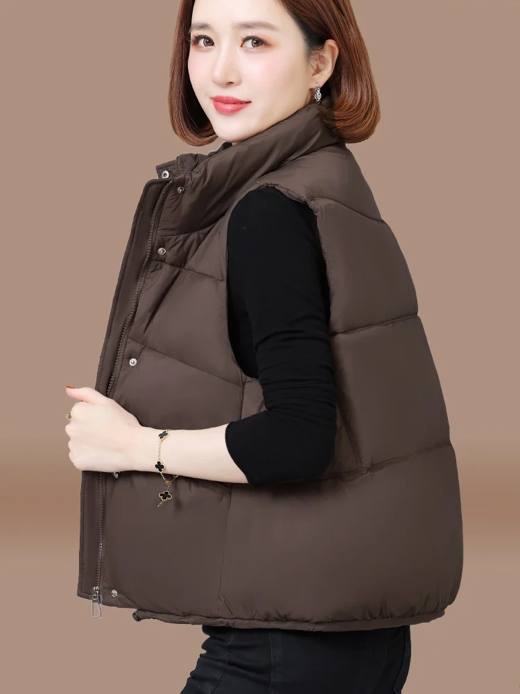 Хлопковый жилет с карамельным пухом, женская верхняя одежда, осенне-зимняя новинка, теплый модный жилет для поездок на работу, полиэфирная ткань, длина ort
Хлопковый жилет с карамельным пухом, женская верхняя одежда, осенне-зимняя новинка, теплый модный жилет для поездок на работу, полиэфирная ткань, длина ort