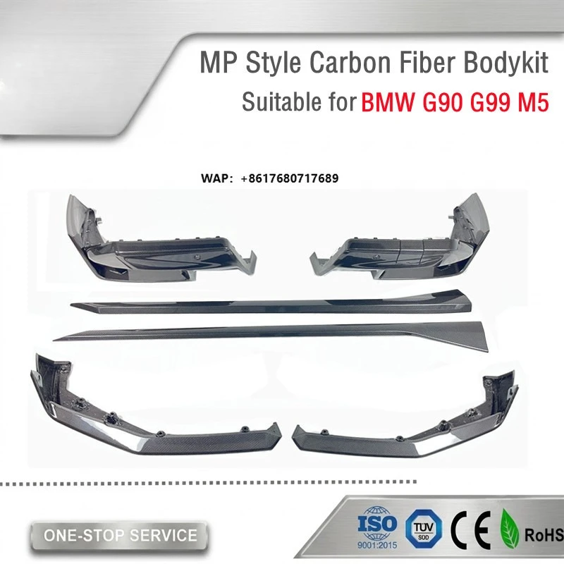 G90 M5 Bodykit Carbon Fiber Mp Style Body Kit for G90 M5 G99 2024-2025
G90 M5 Bodykit Carbon Fiber Mp Style Body Kit for G90 M5 G99 2024-2025
