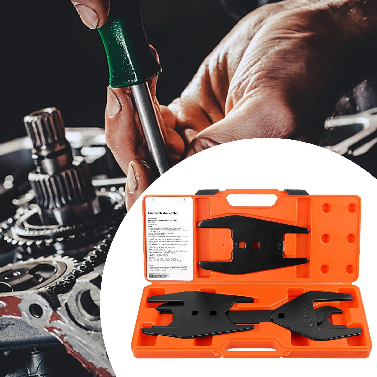 Сервисный комплект сцепления вентилятора автомобиля, устройства для снятия сцепления коробки передач, 5 шт., портативный комплект установщика вентиляторов для дизельного двигателя 83-93 6,9, 7,3
Сервисный комплект сцепления вентилятора автомобиля, устройства для снятия сцепления коробки передач, 5 шт., портативный комплект установщика вентиляторов для дизельного двигателя 83-93 6,9, 7,3