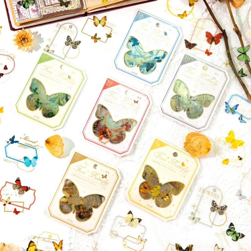 6packs/LOT Fusu Butterfly Language series cute lovely retro decorative PET sticker
6packs/LOT Fusu Butterfly Language series cute lovely retro decorative PET sticker