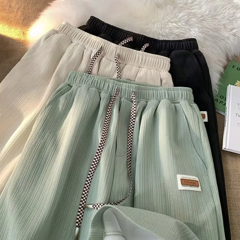 Sports Ice Silk Shorts Breathable Comfortable Summer Quick Drying Shorts Solid Home Shorts Sports Knee Length Loose Casual Pants
Sports Ice Silk Shorts Breathable Comfortable Summer Quick Drying Shorts Solid Home Shorts Sports Knee Length Loose Casual Pants