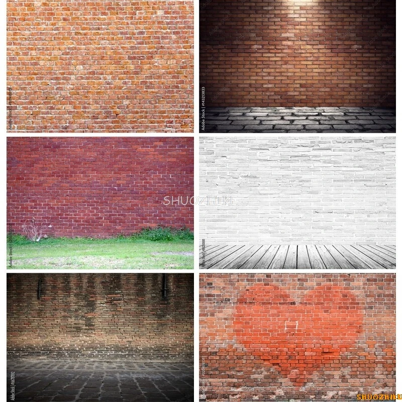 SHUOZHIKE Thin Cloth Vintage Brick Wall Wooden Floor Photography Backdrops Photo Background Studio Prop ZXX-27
SHUOZHIKE Thin Cloth Vintage Brick Wall Wooden Floor Photography Backdrops Photo Background Studio Prop ZXX-27