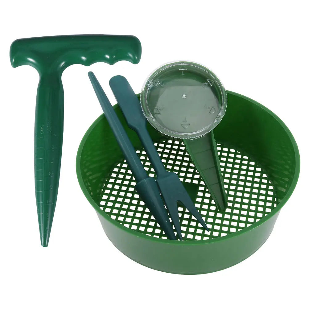 5pcs Garden Tool Set Soil Dibber Gardening Planter Lightweight Durable Plastic Transplanter Seedlings Widger Seedling
5pcs Garden Tool Set Soil Dibber Gardening Planter Lightweight Durable Plastic Transplanter Seedlings Widger Seedling
