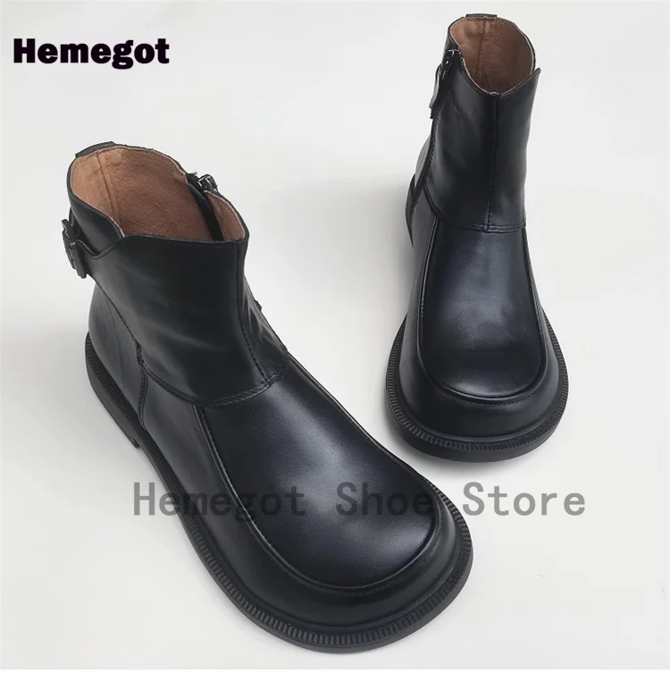 Big Toe Short Boots Cowhide Men's Work Shoes Zipper Non-Slip Soft Leather Soft Sole High Top Spring Single Shoes Men Shoes
Big Toe Short Boots Cowhide Men's Work Shoes Zipper Non-Slip Soft Leather Soft Sole High Top Spring Single Shoes Men Shoes
